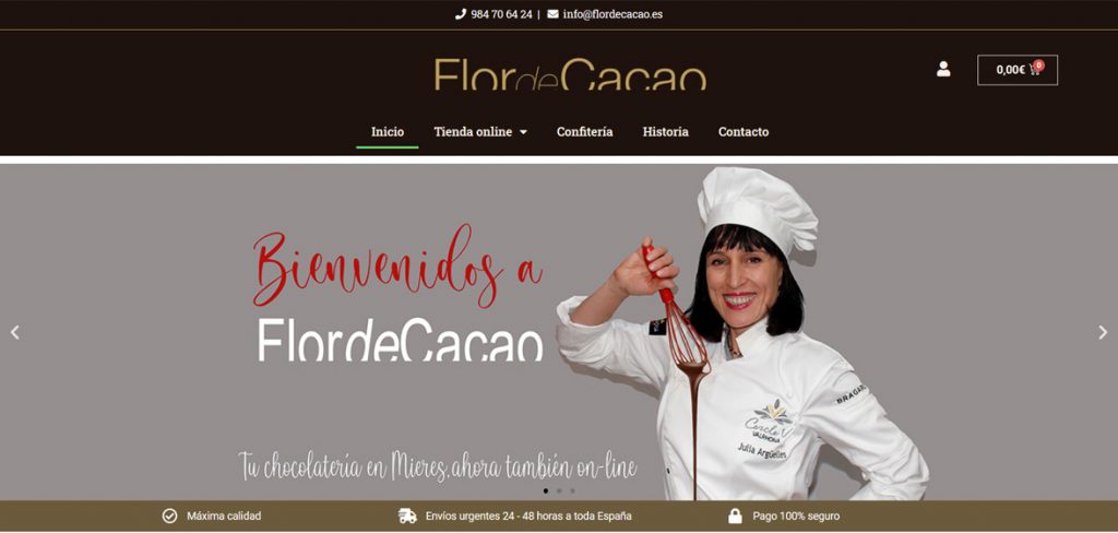 Tienda online Flor de Cacao